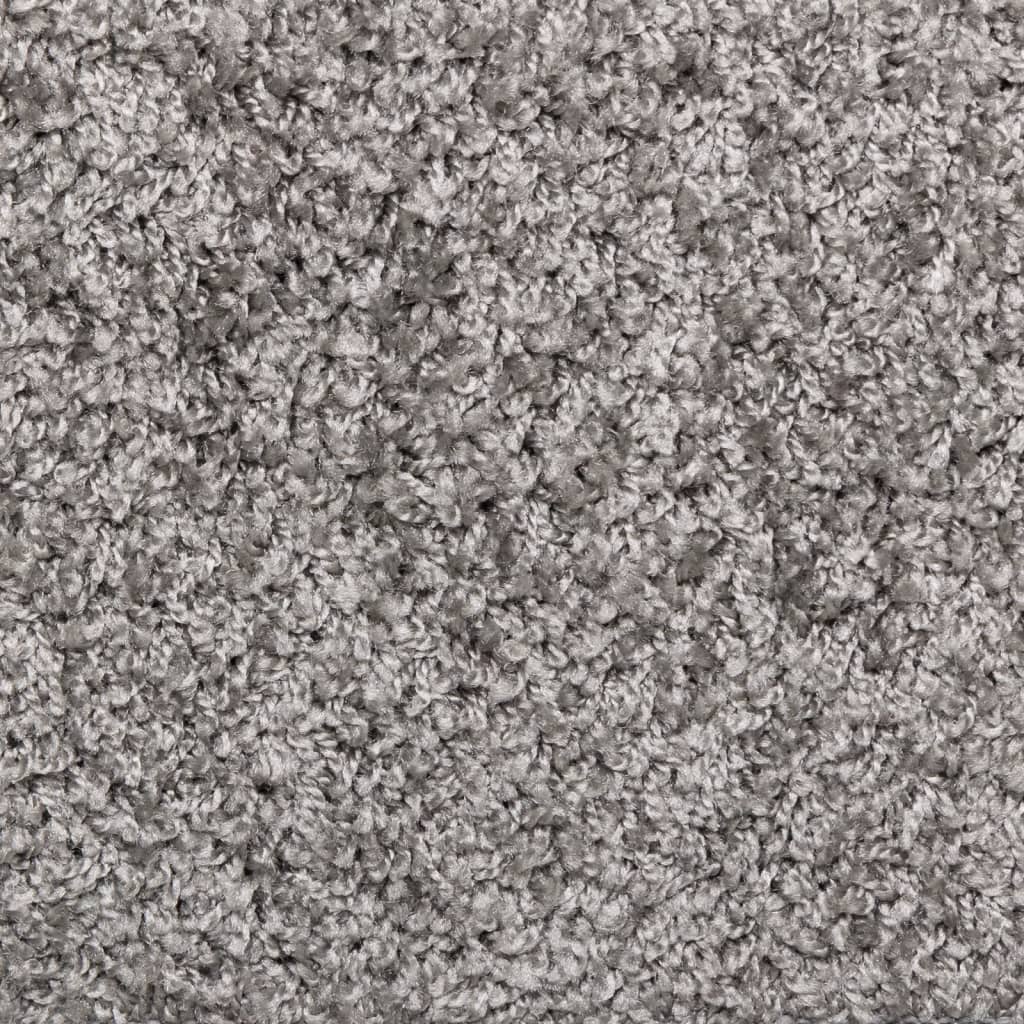 vidaXL Maty na schody 15 szt. 65x21x4 cm Szare, prostokątne krawędzie