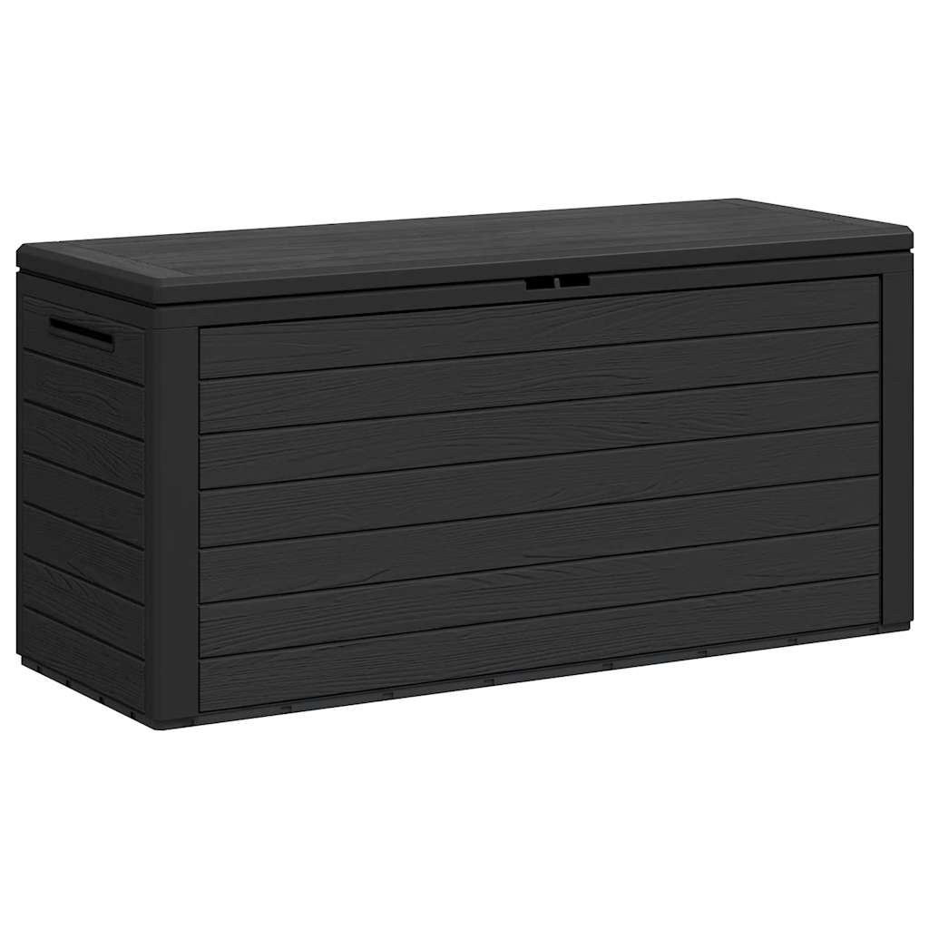 vidaXL Skrzynia ogrodowa, antracytowa, 116 x 44 x 55 cm