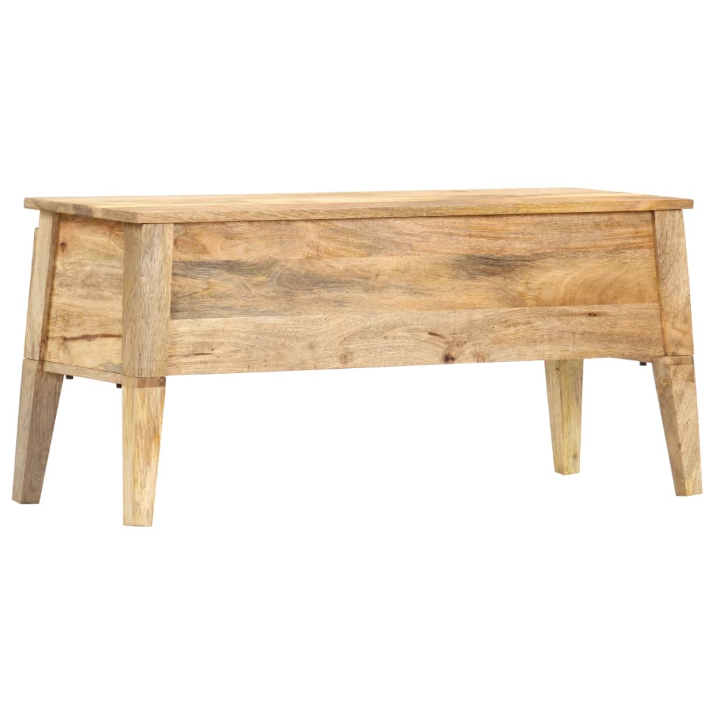 vidaXL Skrzynia, 99x35x48 cm, lite drewno mango
