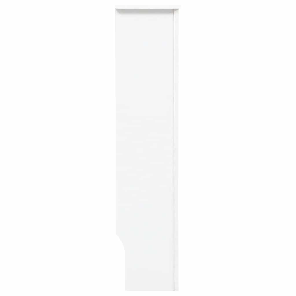 vidaXL Osłony na kaloryfer, 2 szt., białe, 112x19x81,5 cm, MDF