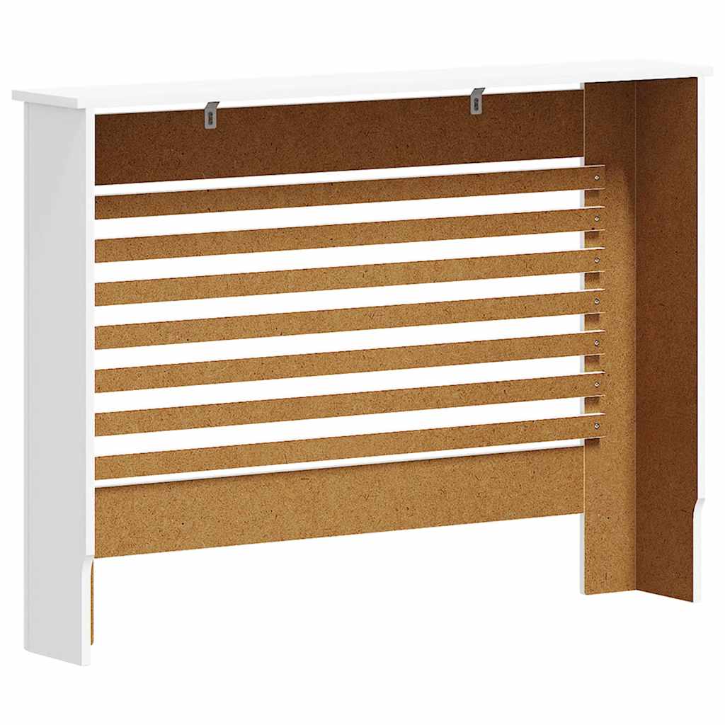 vidaXL Osłony na kaloryfer, 2 szt., białe, 112x19x81,5 cm, MDF