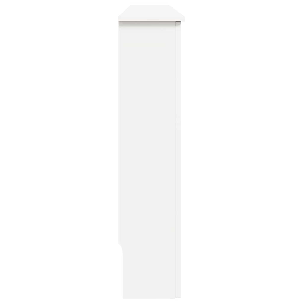 vidaXL Osłony na kaloryfer, 2 szt., białe, 112x19x81,5 cm, MDF