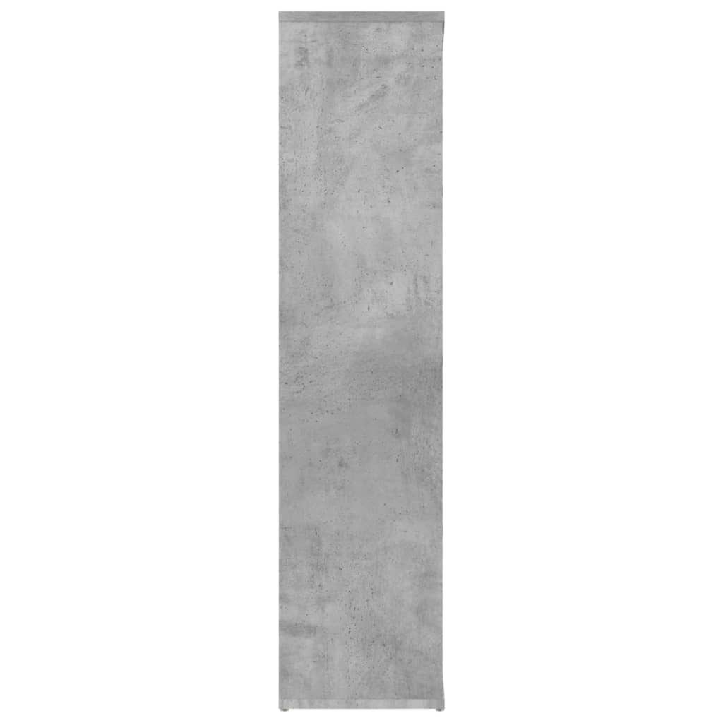 vidaXL Regał na książki, betonowa szarość, 50x25x106 cm