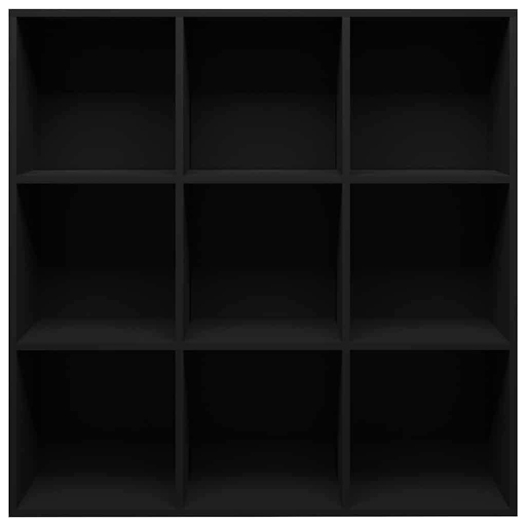 vidaXL Regał na książki, czarny 98x29x97,5 cm, materiał drewnopochodny