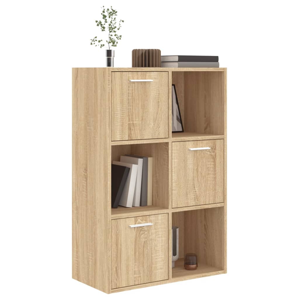 vidaXL Szafka, dąb sonoma, 60x29,5x90 cm, materiał drewnopochodny