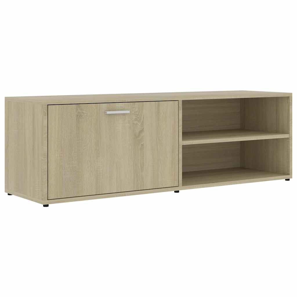vidaXL Szafka pod telewizor, dąb sonoma, 120x34x37 cm