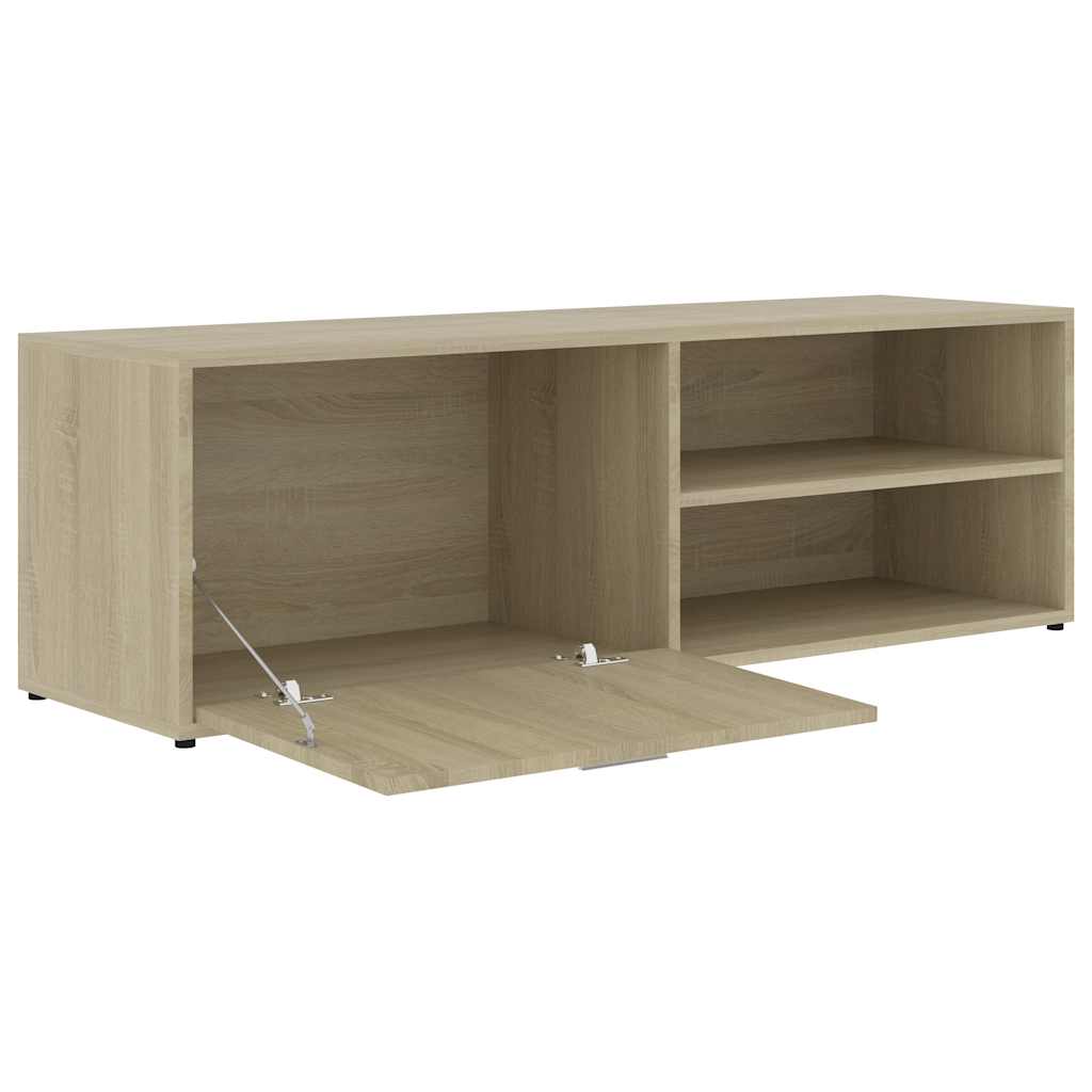 vidaXL Szafka pod telewizor, dąb sonoma, 120x34x37 cm