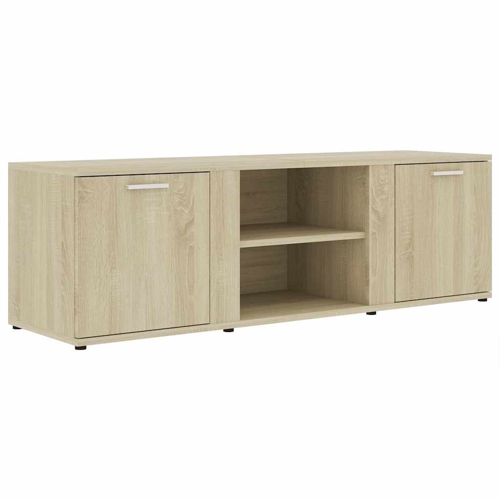 vidaXL Szafka pod telewizor, dąb sonoma, 120x34x37 cm