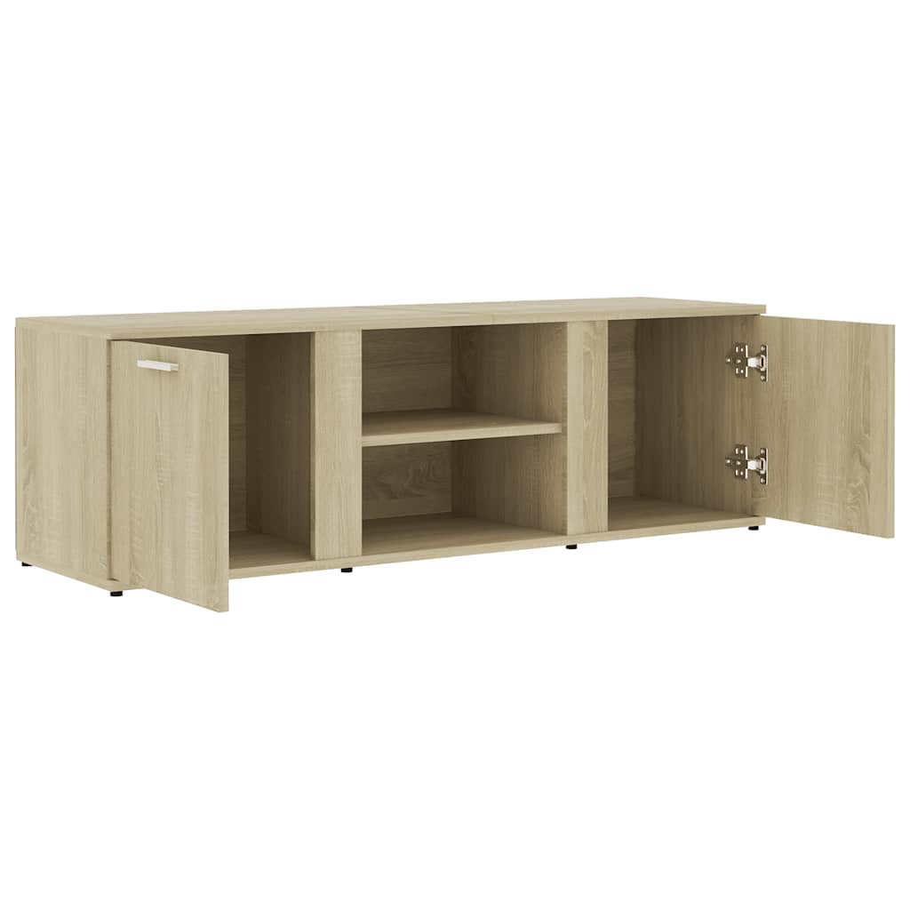 vidaXL Szafka pod telewizor, dąb sonoma, 120x34x37 cm