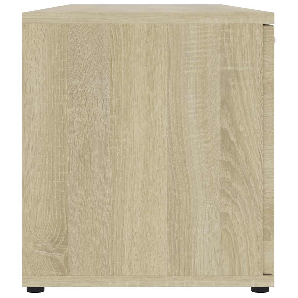 vidaXL Szafka pod telewizor, dąb sonoma, 120x34x37 cm
