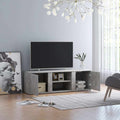 vidaXL Szafka pod telewizor, szarość betonu, 120x34x37 cm