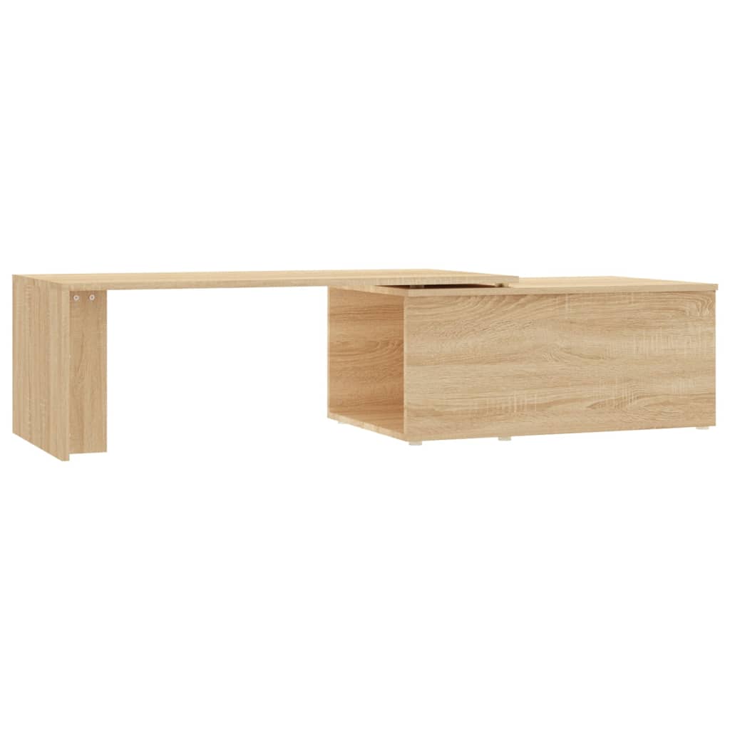 vidaXL Stolik kawowy, dąb sonoma 150x50x35 cm, materiał drewnopochodny