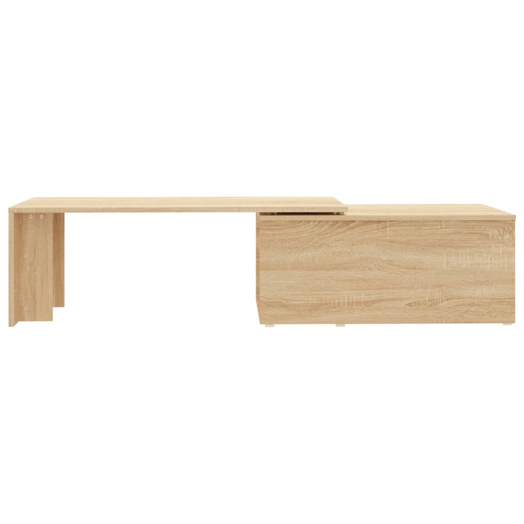 vidaXL Stolik kawowy, dąb sonoma 150x50x35 cm, materiał drewnopochodny