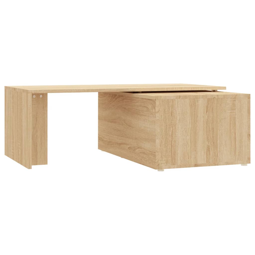 vidaXL Stolik kawowy, dąb sonoma 150x50x35 cm, materiał drewnopochodny