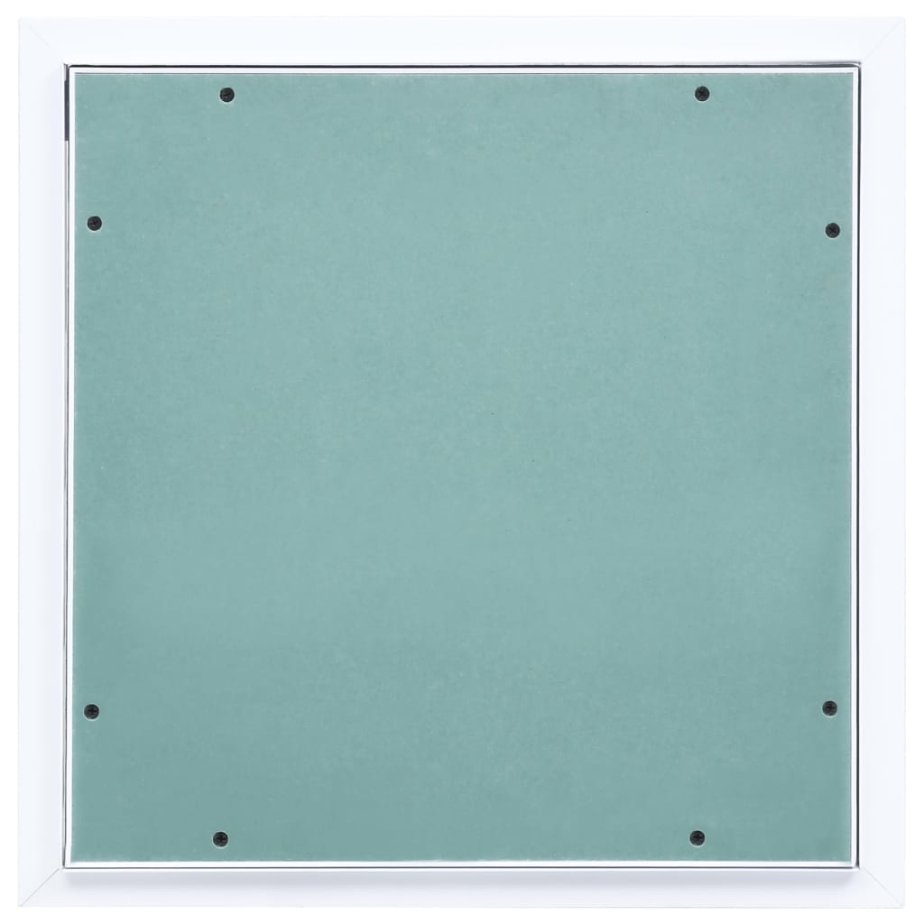 vidaXL Panel rewizyjny z aluminiową ramą i płytą gipsową, 300x300 mm