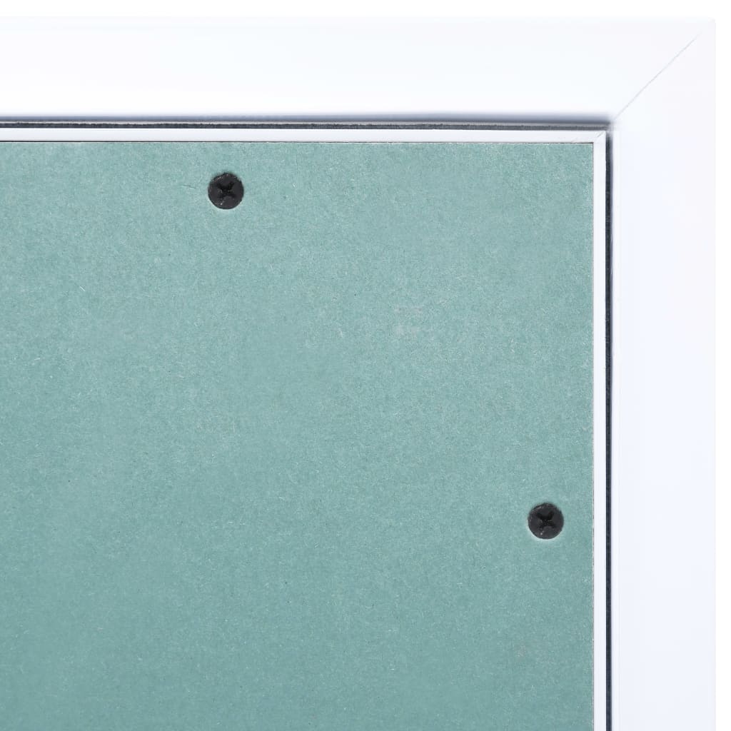 vidaXL Panel rewizyjny z aluminiową ramą i płytą z gipsu, 700x700 mm