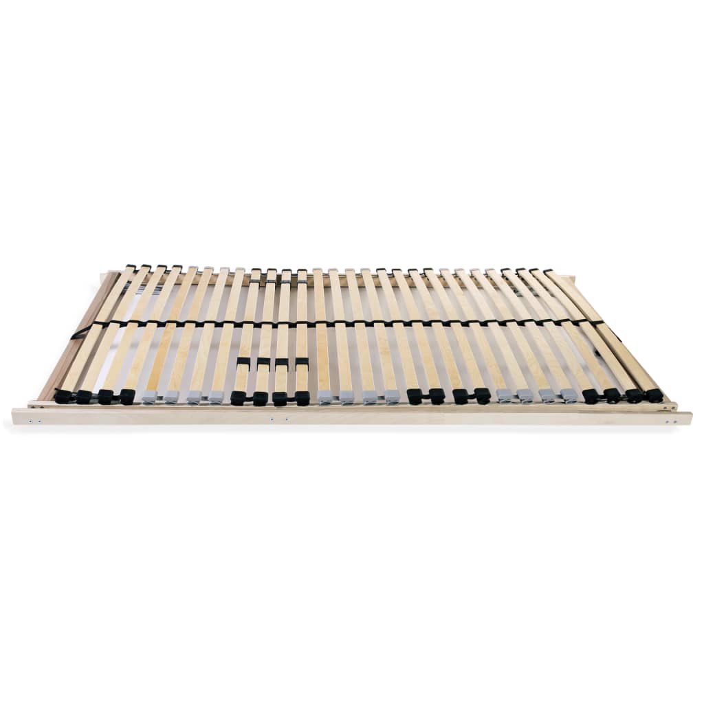 vidaXL Stelaże do łóżek, 2 szt., 28 listew, 7 stref, 70 x 200 cm
