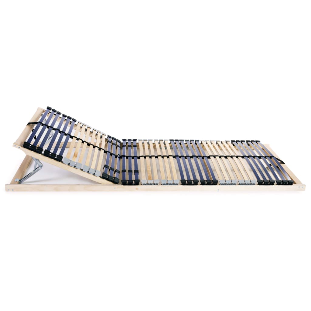 vidaXL Stelaże do łóżek, 2 szt., 42 listwy, 7 stref, 70 x 200 cm