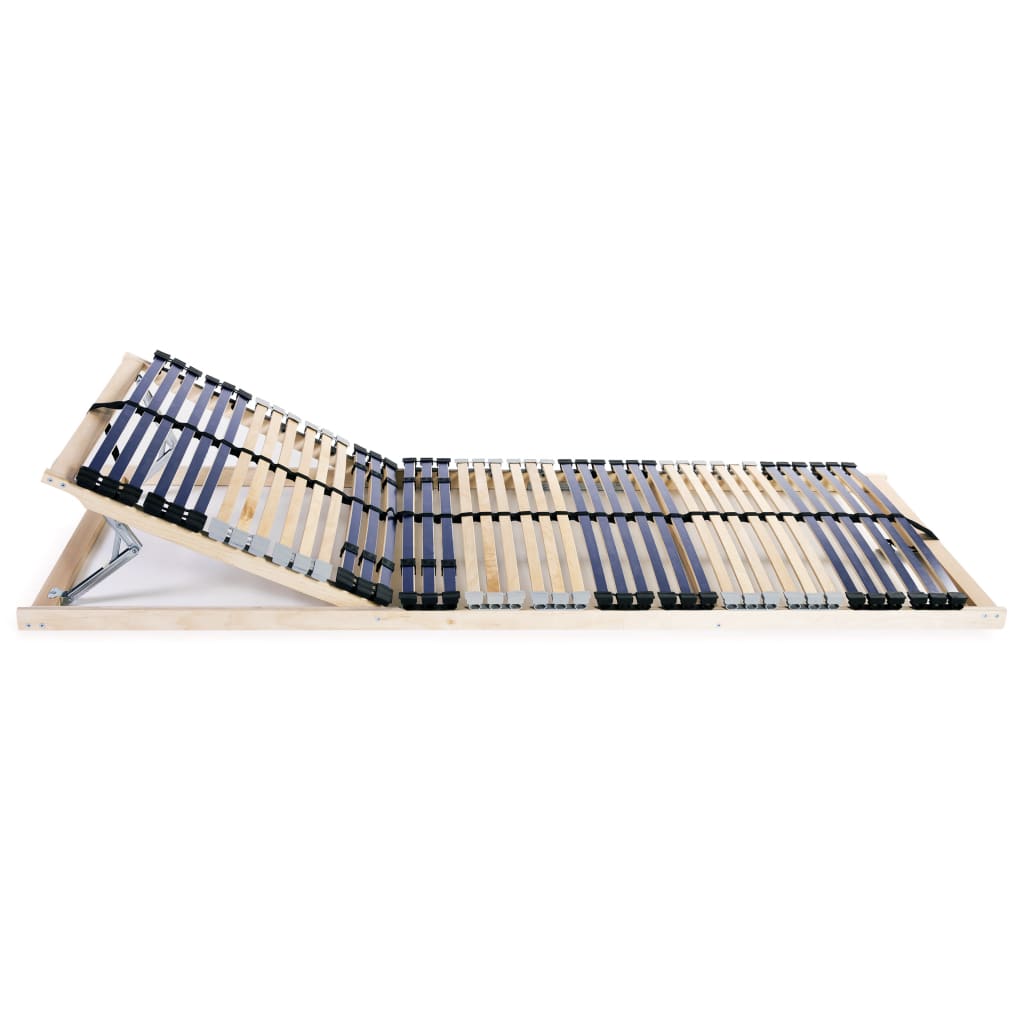 vidaXL Stelaże do łóżek, 2 szt., 42 listwy, 7 stref, 80 x 200 cm