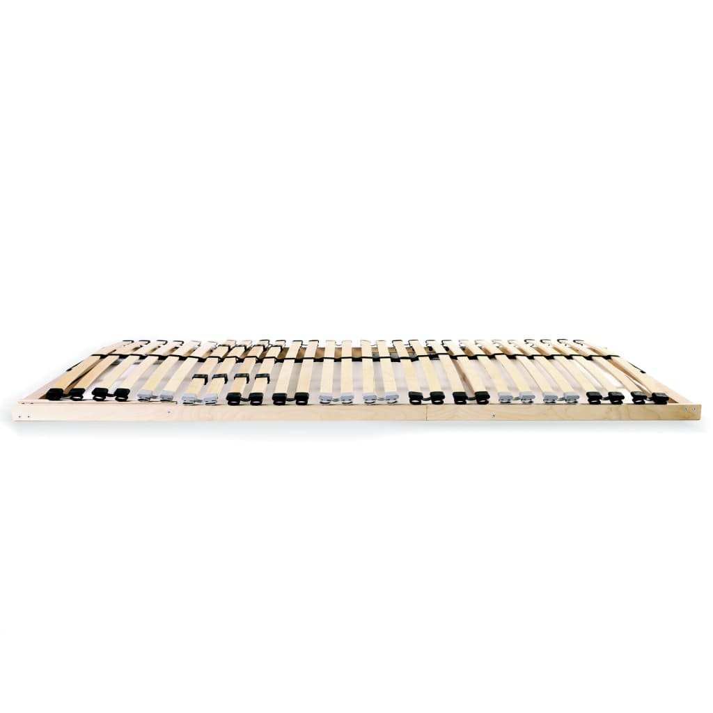 vidaXL Stelaże do łóżek, 2 szt., 28 listew, 7 stref, 90 x 200 cm