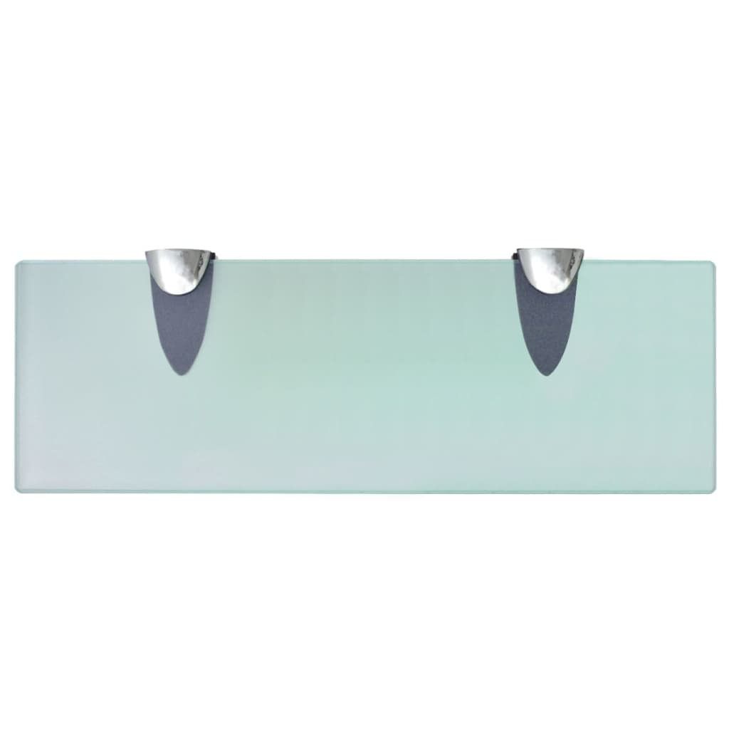 vidaXL Półki szklane, 2 szt., 30 x 10 cm, 8 mm