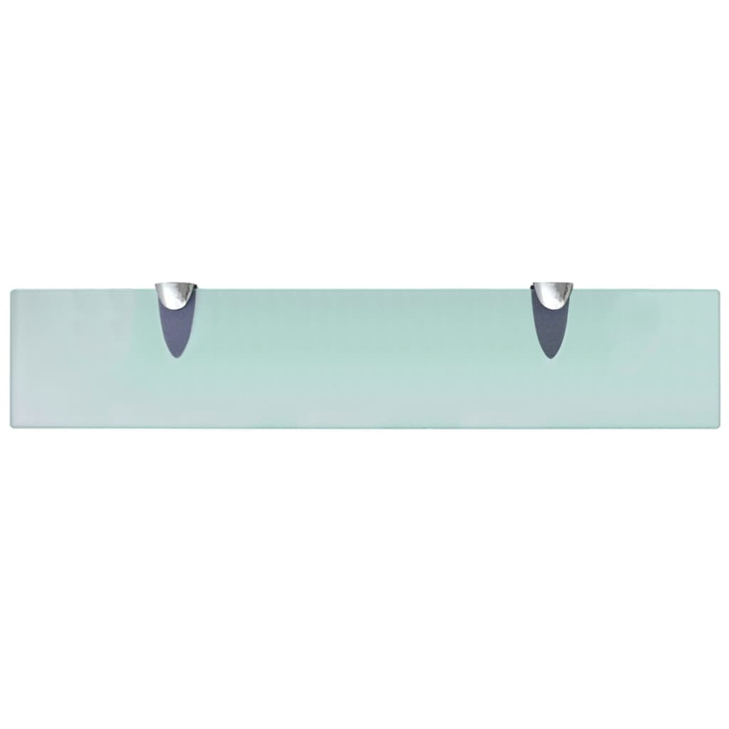 vidaXL Półki szklane, 2 szt., 50 x 10 cm, 8 mm