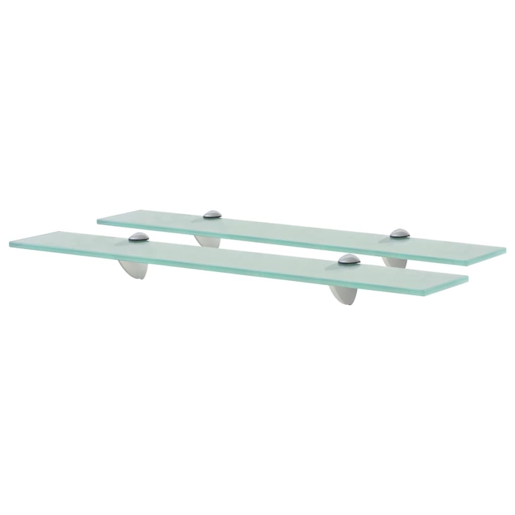 vidaXL Półki szklane, 2 szt., 60 x 10 cm, 8 mm