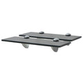 vidaXL Półki szklane, 2 szt., 30 x 10 cm, 8 mm