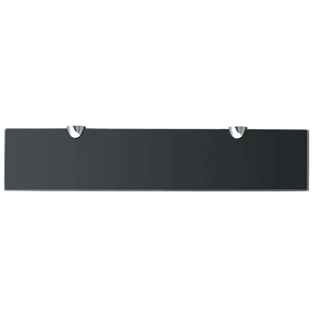 vidaXL Półki szklane, 2 szt., 50 x 10 cm, 8 mm