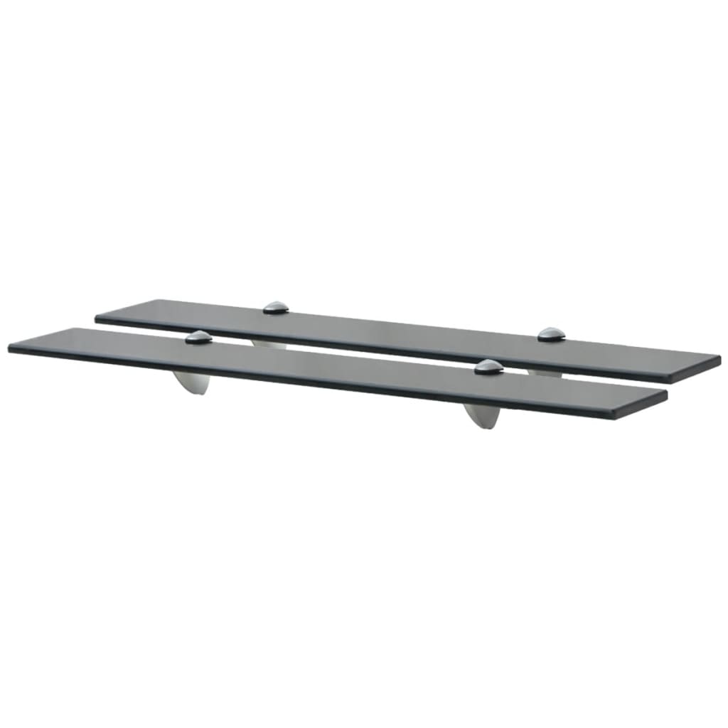vidaXL Półki szklane, 2 szt., 70 x 10 cm, 8 mm
