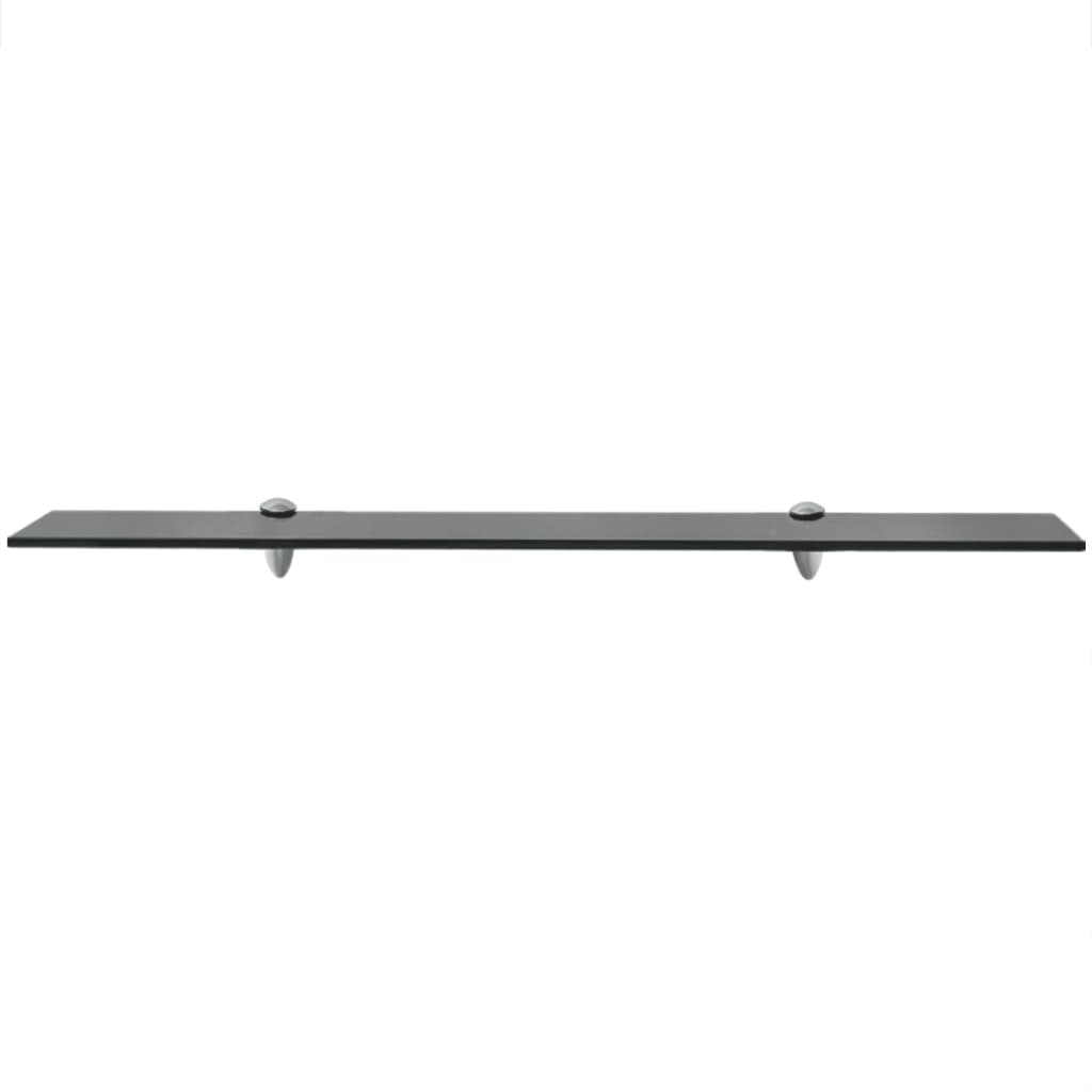 vidaXL Półki szklane, 2 szt., 80 x 10 cm, 8 mm