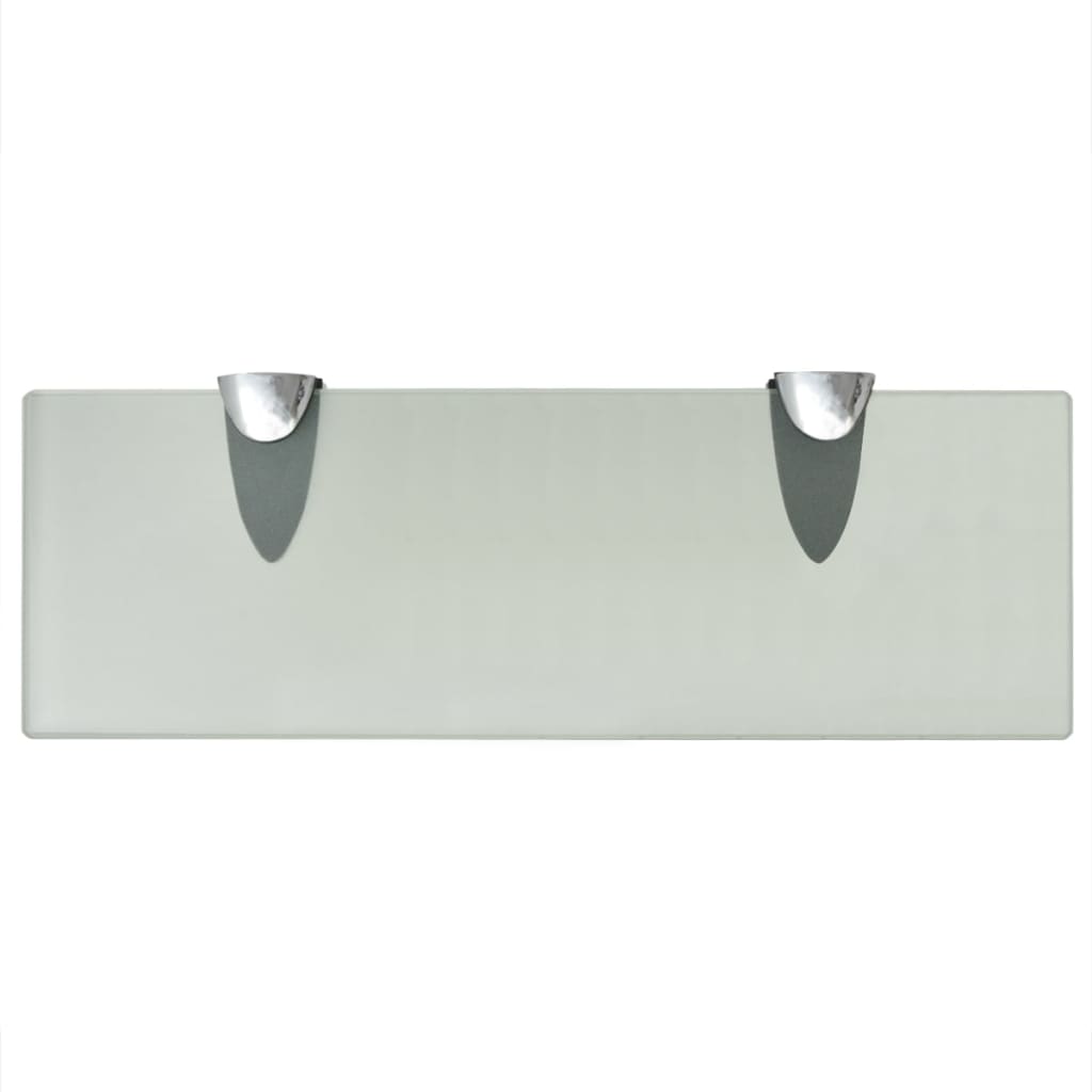 vidaXL Półki szklane, 2 szt., 30 x 10 cm, 8 mm