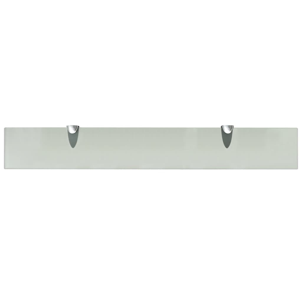 vidaXL Półki szklane, 2 szt., 70 x 10 cm, 8 mm
