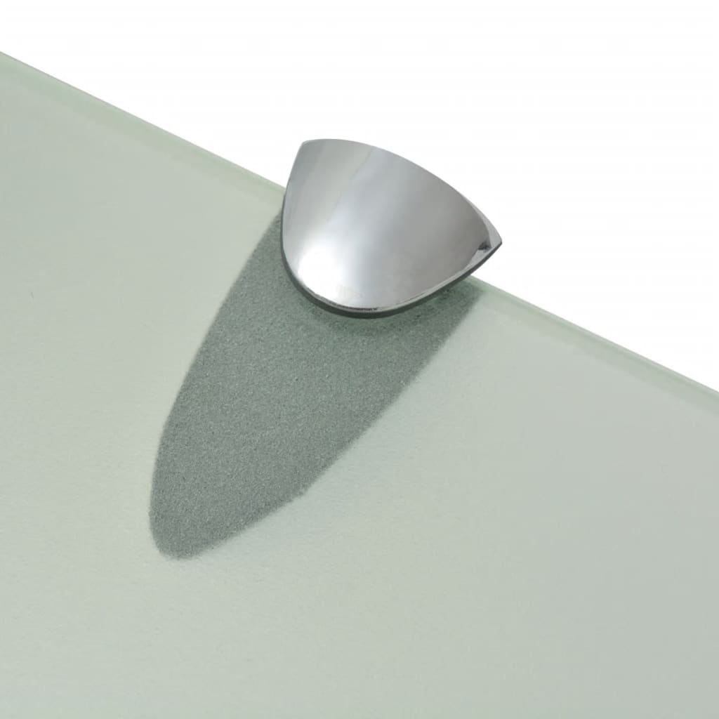 vidaXL Półki szklane, 2 szt., 90 x 10 cm, 8 mm