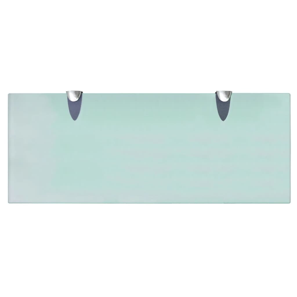 vidaXL Półki szklane, 2 szt., 50 x 20 cm, 8 mm