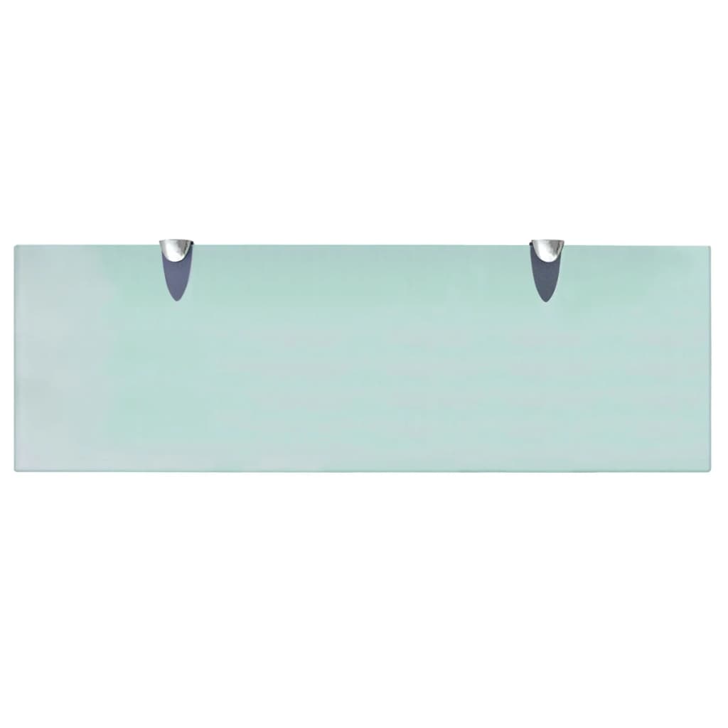 vidaXL Półki szklane, 2 szt., 60 x 20 cm, 8 mm