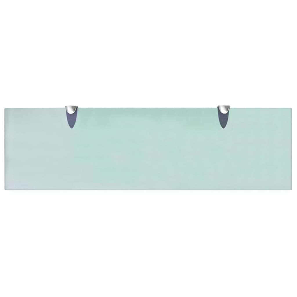 vidaXL Półki szklane, 2 szt., 70 x 20 cm, 8 mm