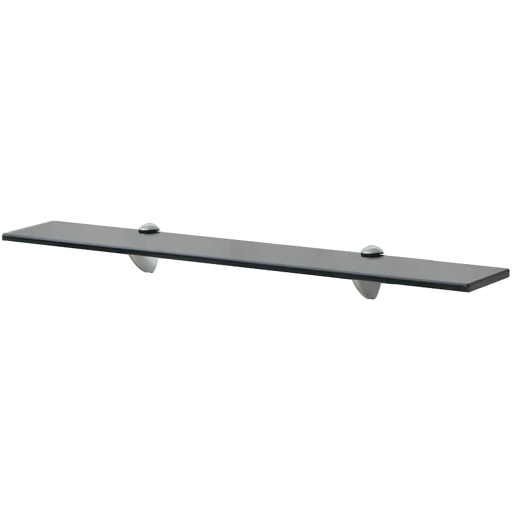 vidaXL Półki szklane, 2 szt., 70 x 20 cm, 8 mm