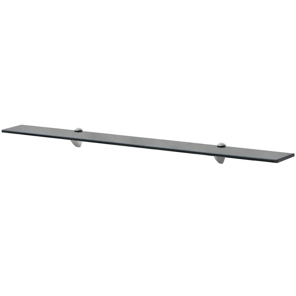 vidaXL Półki szklane, 2 szt., 100 x 20 cm, 8 mm