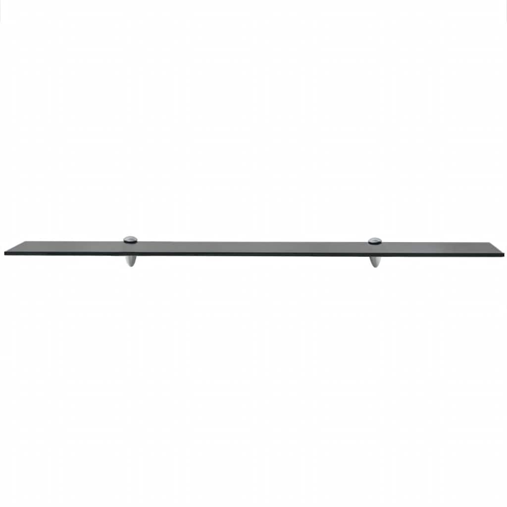 vidaXL Półki szklane, 2 szt., 100 x 20 cm, 8 mm