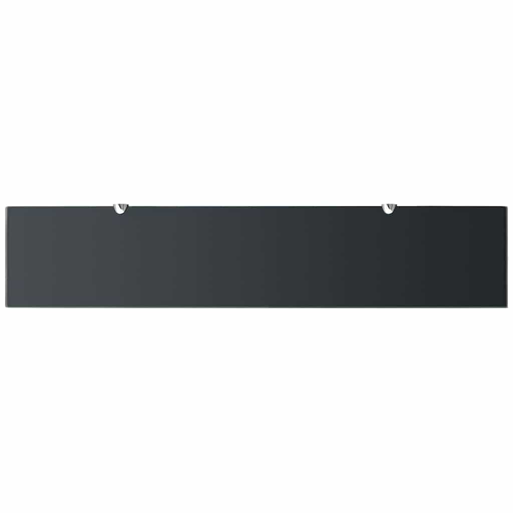 vidaXL Półki szklane, 2 szt., 100 x 20 cm, 8 mm