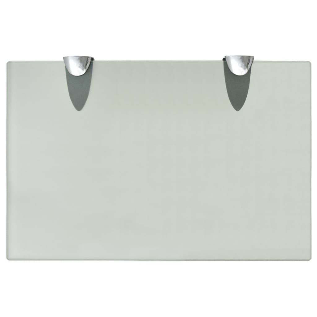 vidaXL Półki szklane, 2 szt., 30 x 20 cm, 8 mm
