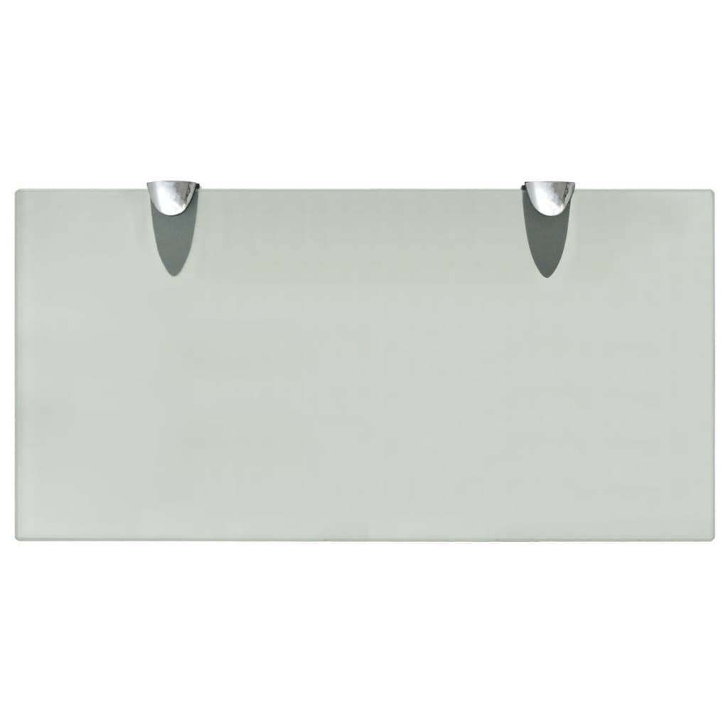 vidaXL Półki szklane, 2 szt., 40 x 20 cm, 8 mm