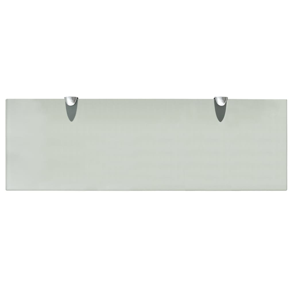 vidaXL Półki szklane, 2 szt., 60 x 20 cm, 8 mm