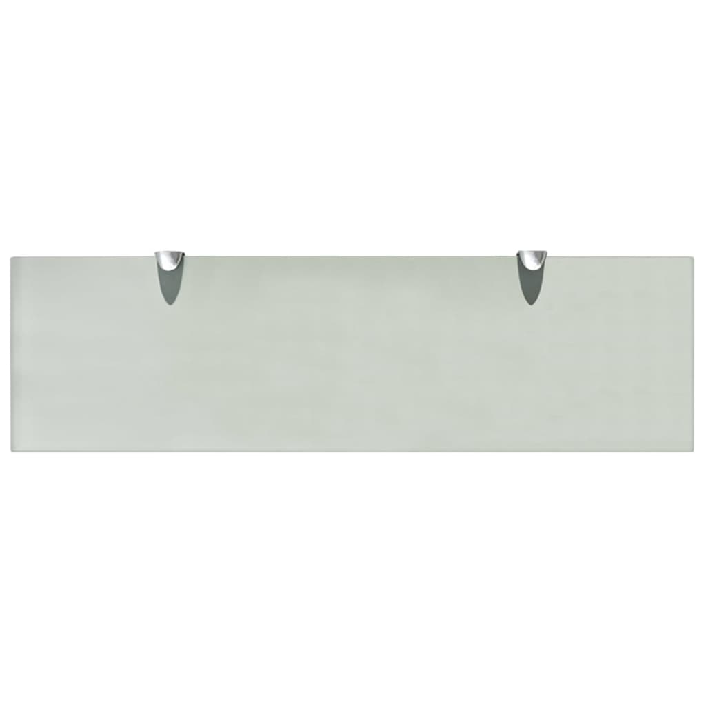 vidaXL Półki szklane, 2 szt., 70 x 20 cm, 8 mm