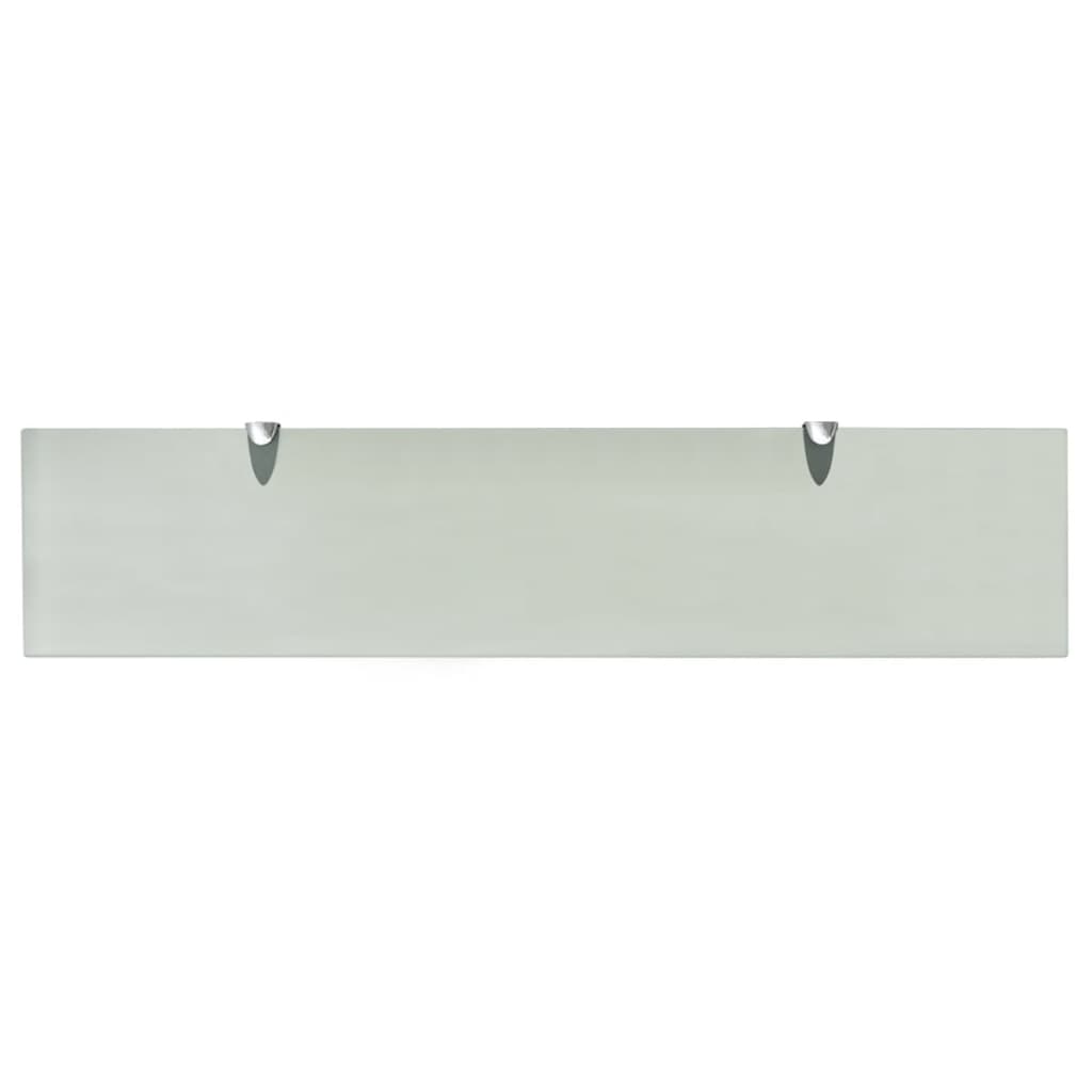 vidaXL Półki szklane, 2 szt., 90 x 20 cm, 8 mm