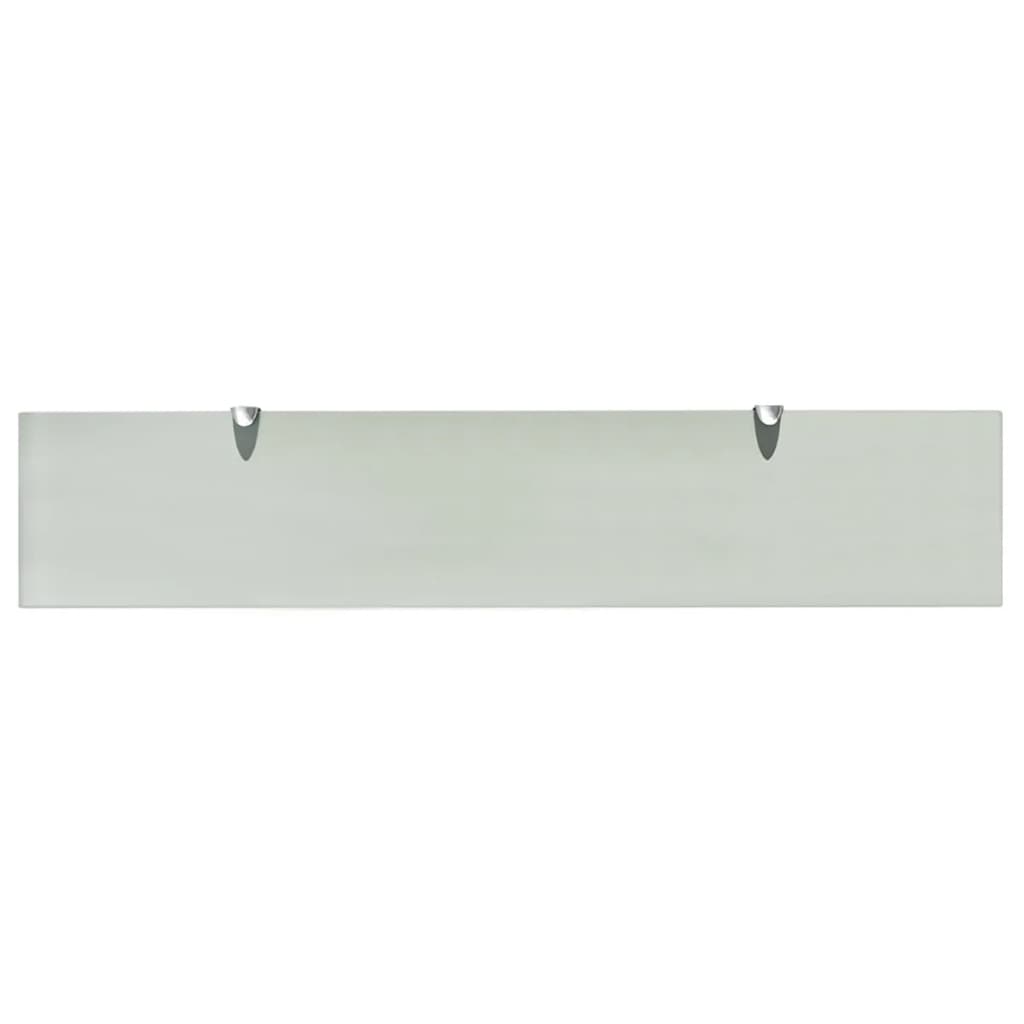 vidaXL Półki szklane, 2 szt., 100 x 20 cm, 8 mm