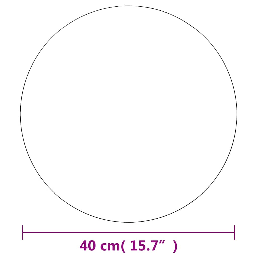 vidaXL Lustra ścienne, 2 szt., 40 cm, okrągłe, szklane