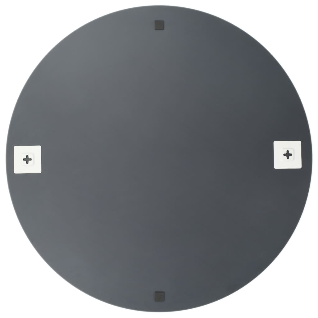 vidaXL Lustra ścienne, 2 szt., 50 cm, okrągłe, szklane