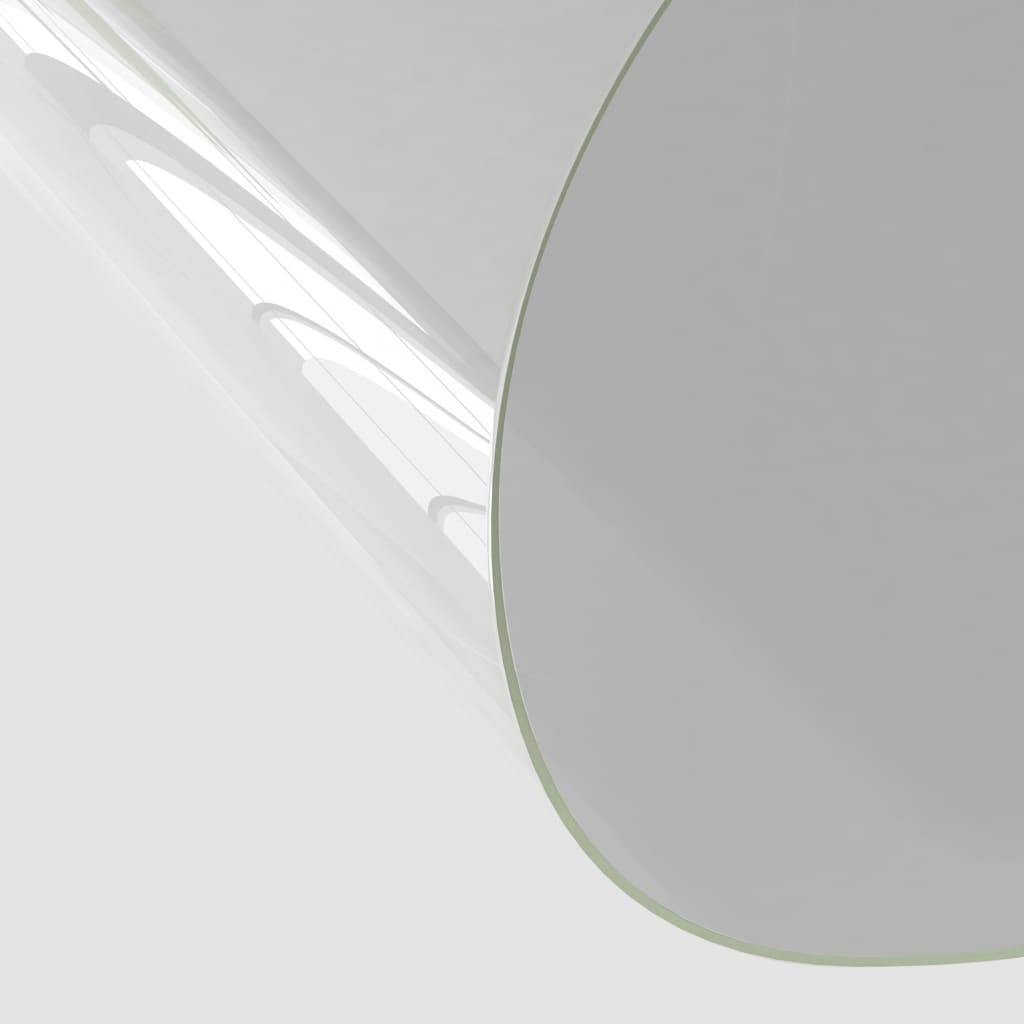 vidaXL Mata ochronna na stół, przezroczysta, Ø 60 cm, 1,6 mm, PVC